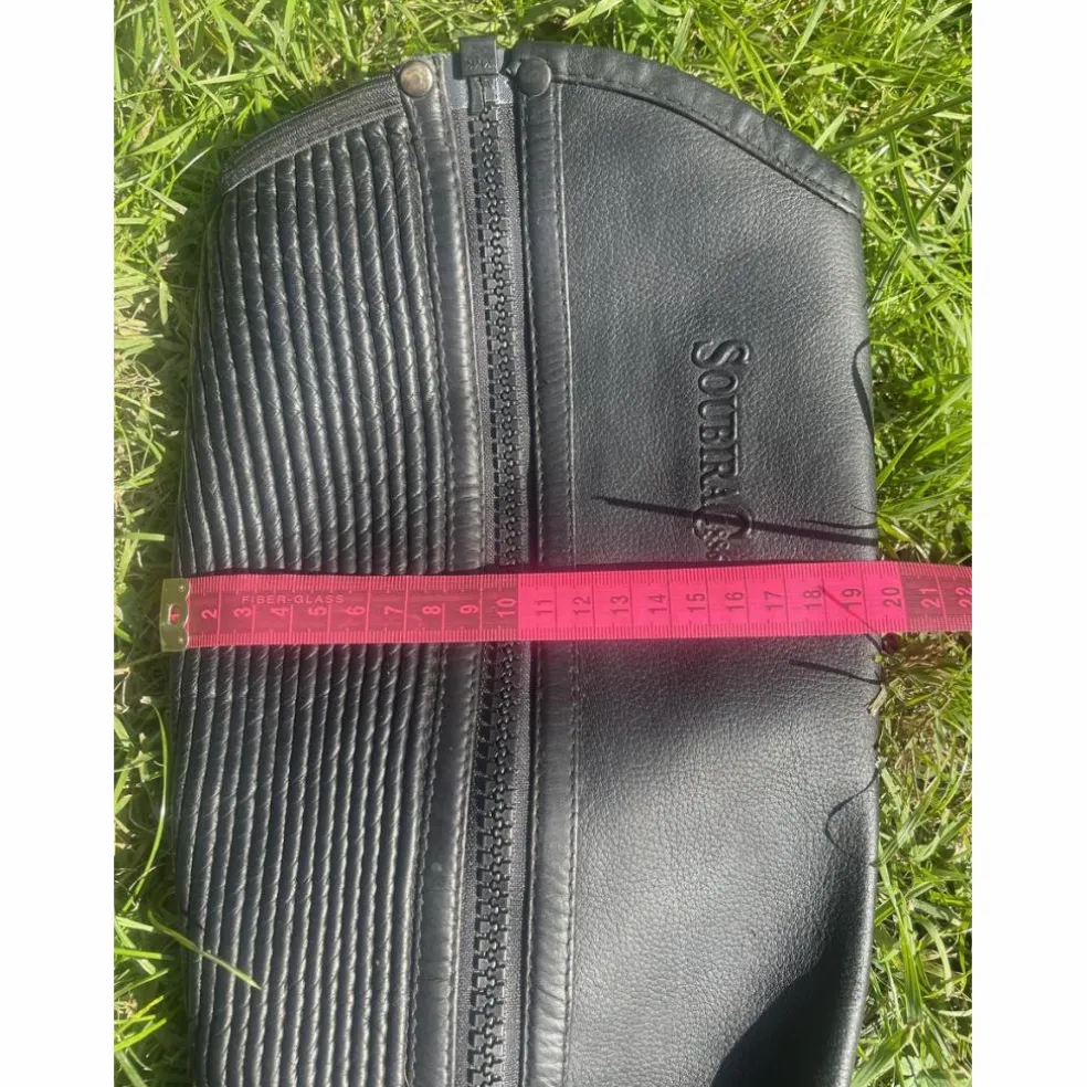 Mini chaps cuir Soubirac