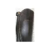 Mini-chaps ERIC THOMAS cuir marron / XS