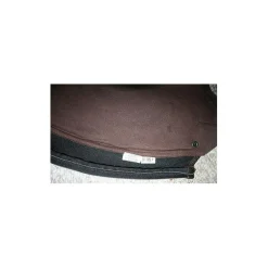 Mini-chaps ERIC THOMAS cuir marron / XS