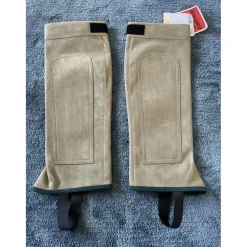 Minis chaps beige et vert sapin