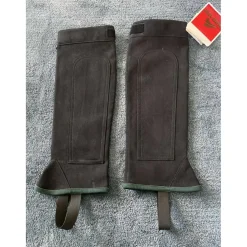 Minis chaps noir et vert