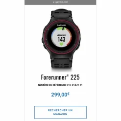 Montre GPS Garmin