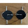 Mord aiguilles, double brisure roulette cuivre, 13,5 cm