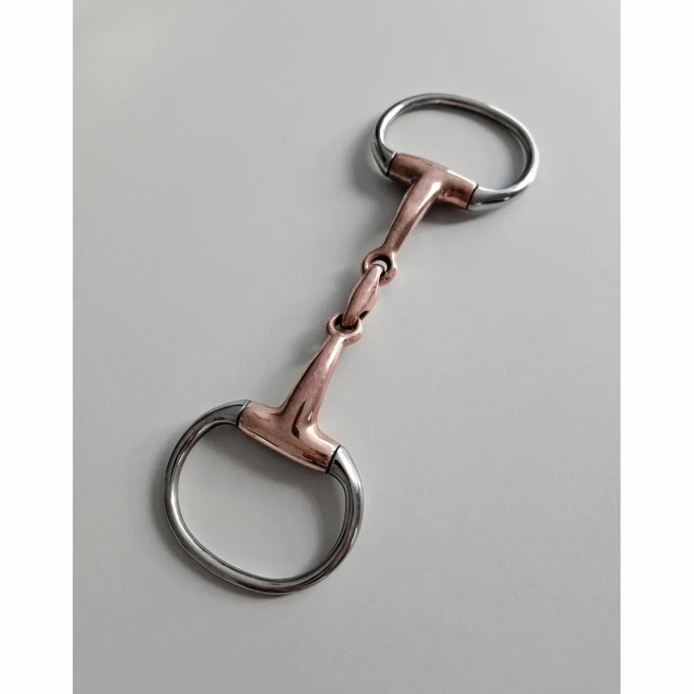 Mors à olives double brisure 125 / Cuivre