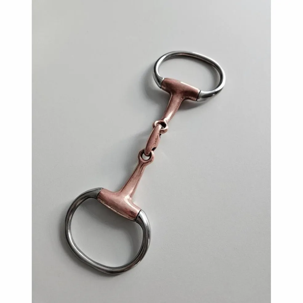 Mors à olives double brisure 125 / Cuivre