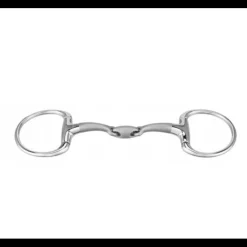 mors à olives Sprenger Satinox double brisure + rondelles de mors taille 125mm