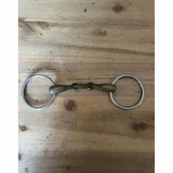 mors anneaux double brisure poney