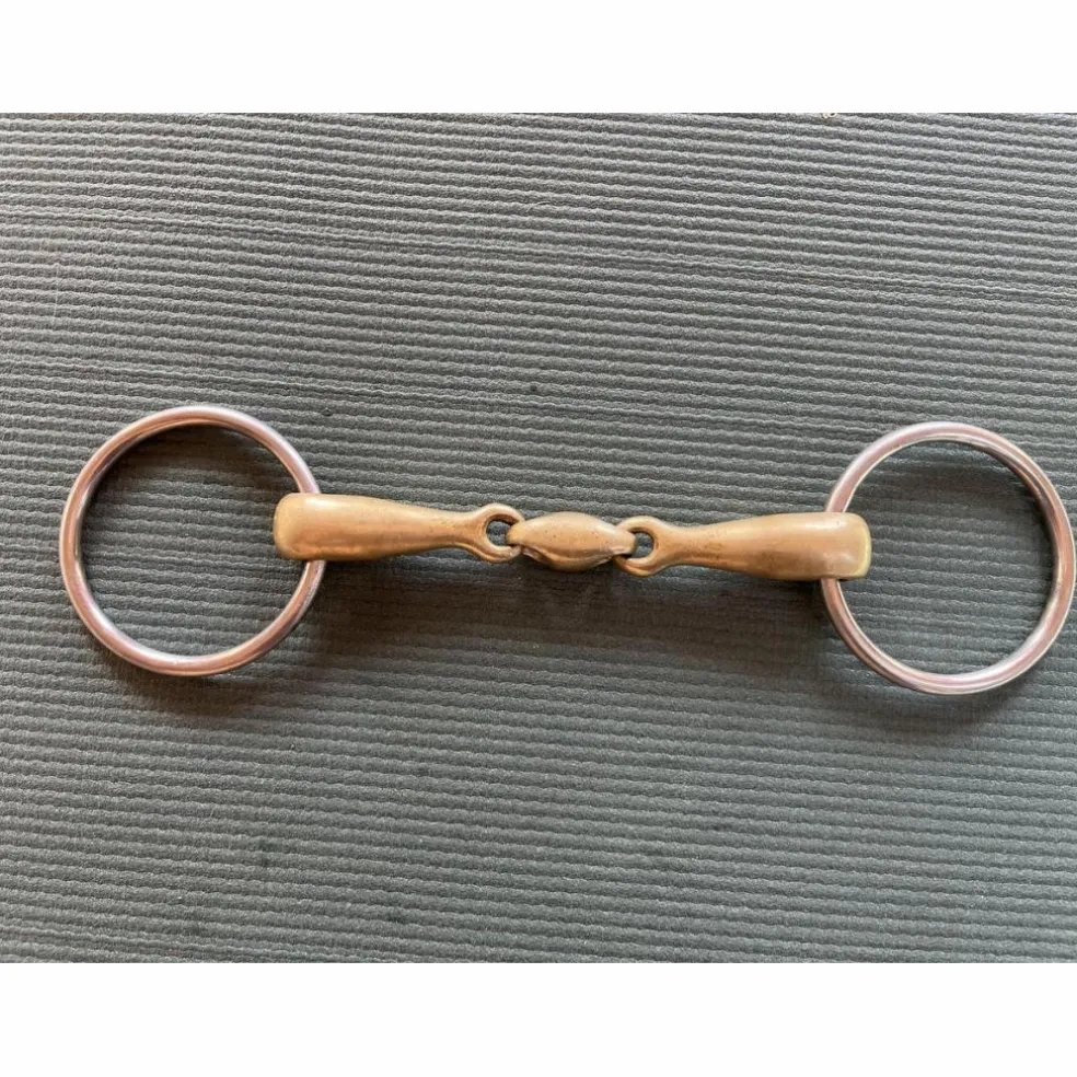 Mors double brisure en laiton