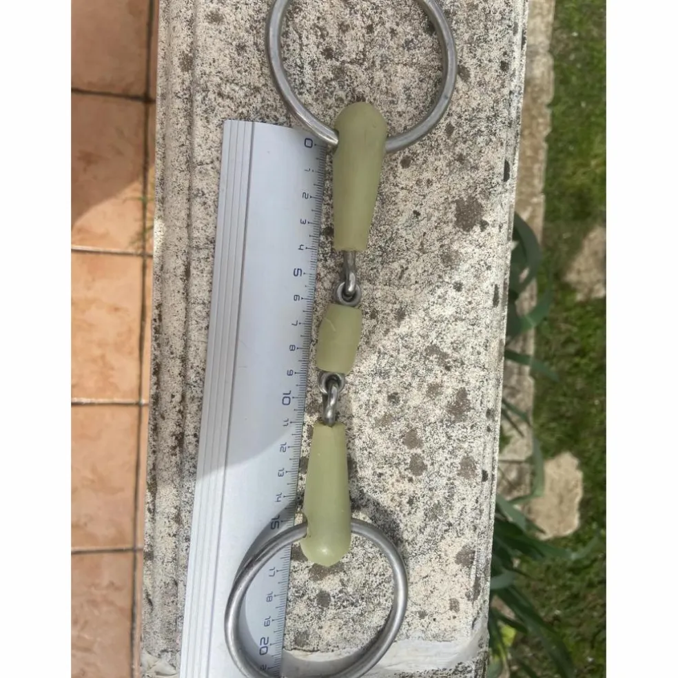 Mors double brisure en résine