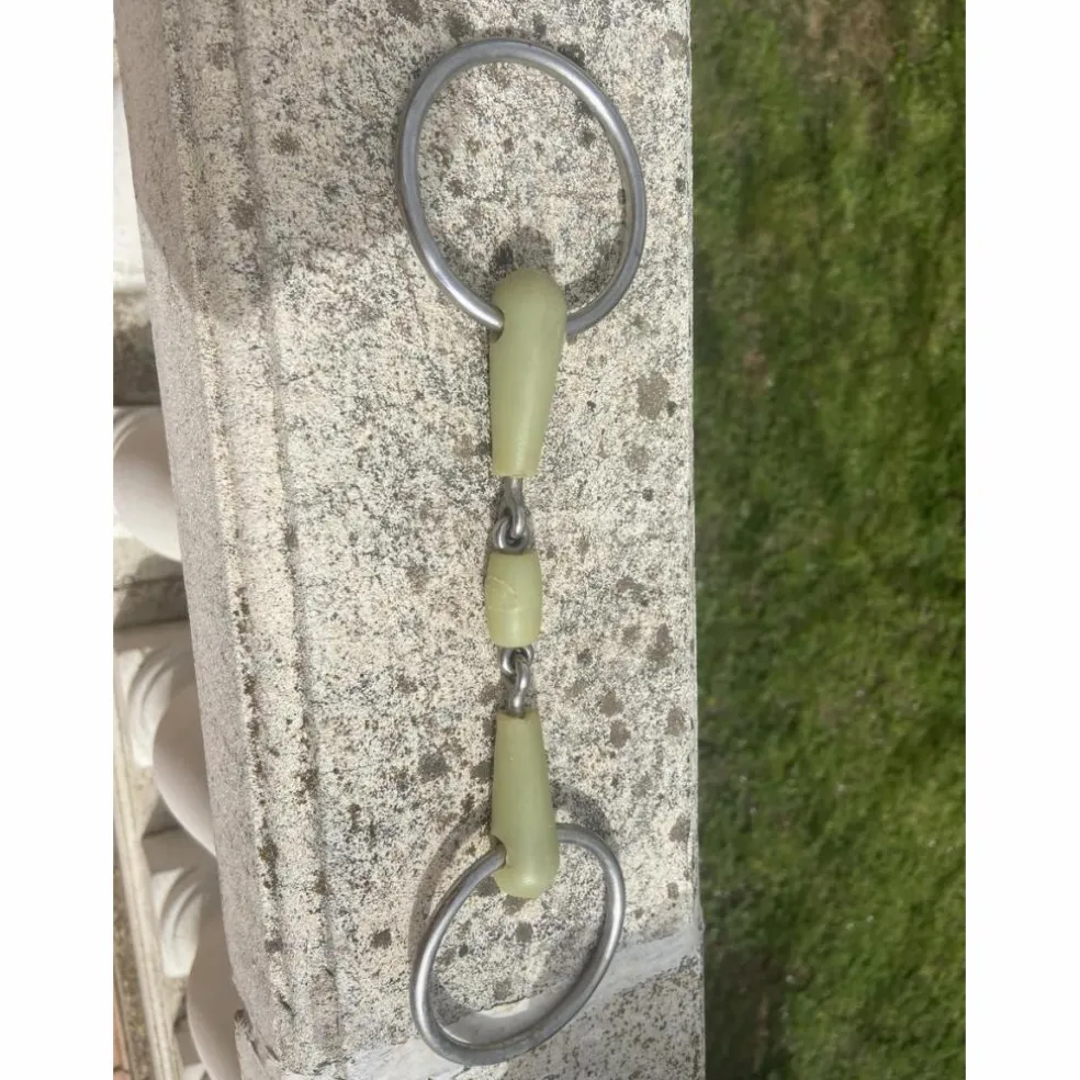 Mors double brisure en résine