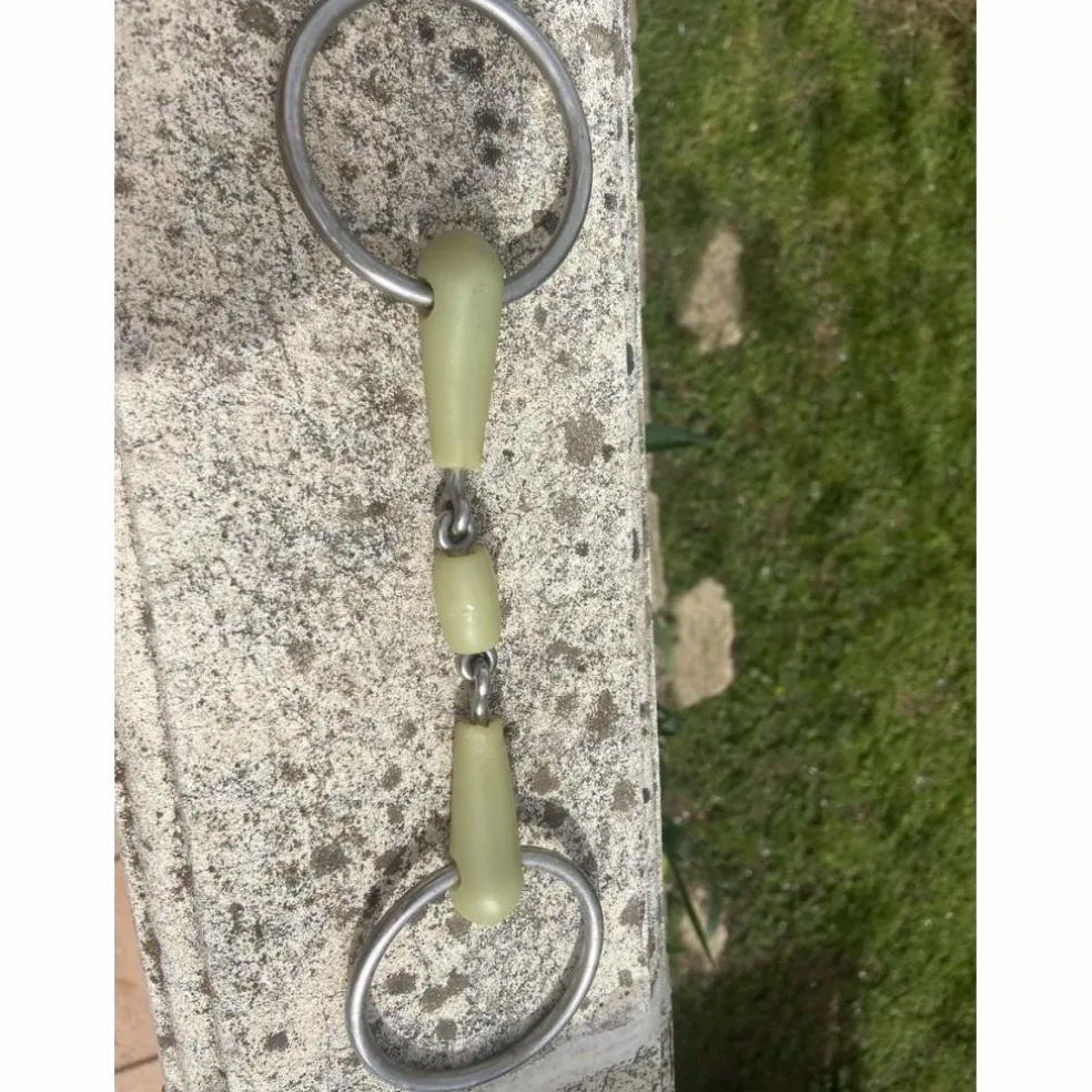 Mors double brisure en résine