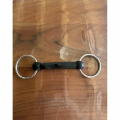 mors droit caoutchouc 115cm