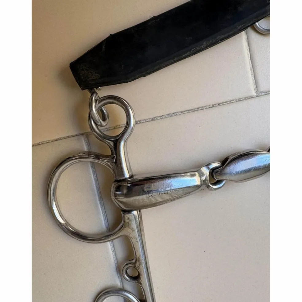 Mors pelham double brisure 135mm
