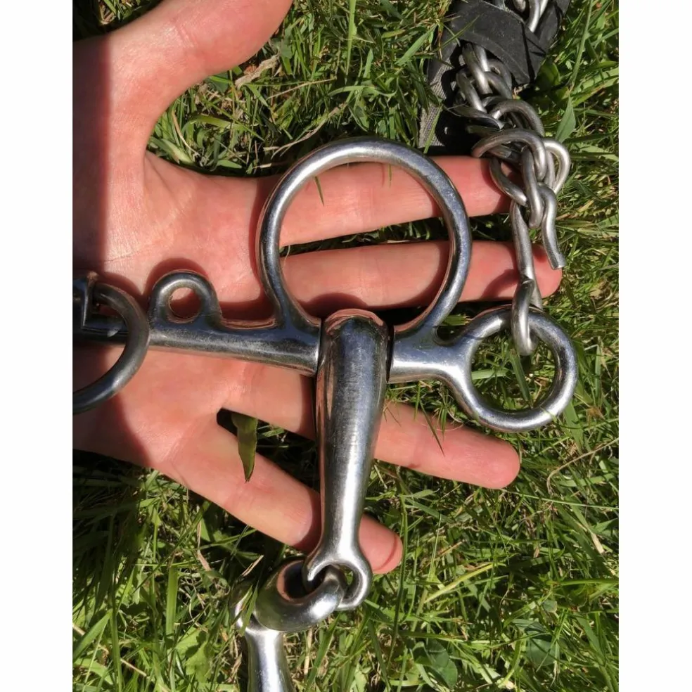 mors pelham double brisure avec gourmet