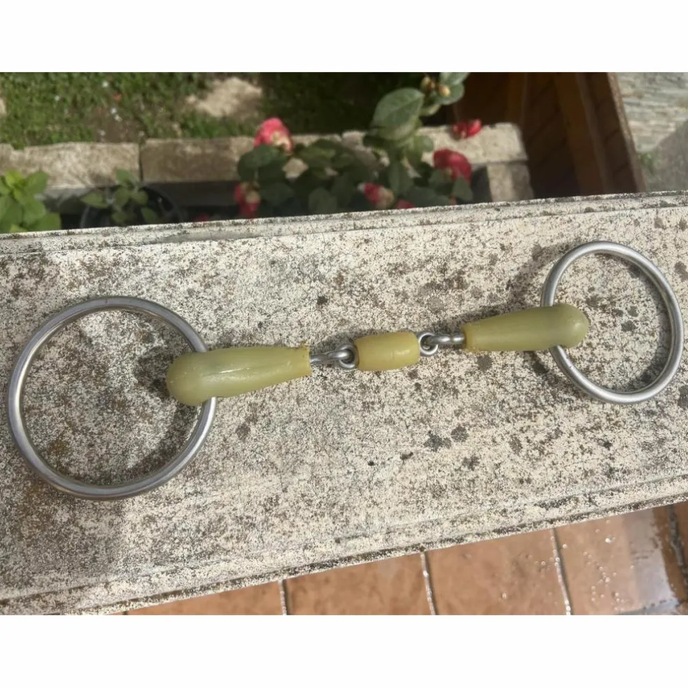 Mors simple double brisure en résine