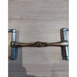 MORS VERDUN DOUBLE BRISURE ALLIAGE + RENES CAOUTCHOU NOIRES
