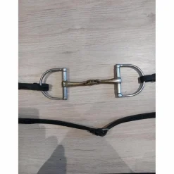 MORS VERDUN DOUBLE BRISURE ALLIAGE + RENES CAOUTCHOU NOIRES