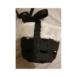 Muselière / Panier bordée de fourrure Pfiff