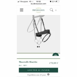 Muserolle Biarritz Devoucoux L