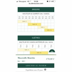 Muserolle Biarritz Devoucoux L