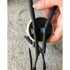 Muserolle croisée élastique