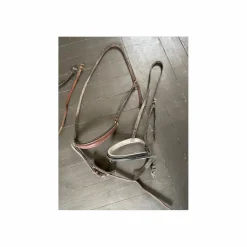 Muserolle marron cuir cheval