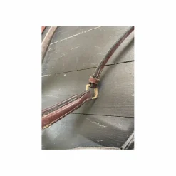 Muserolle marron cuir cheval