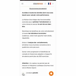 Pack Equisense Motion One