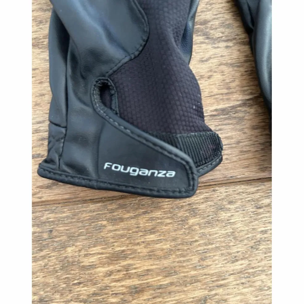Paire de gants noir Fouganza