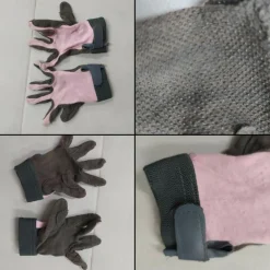 Paires de gants roses Fouganza
