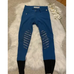 Pantalon animo bleu canard