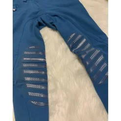 Pantalon animo bleu canard