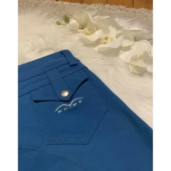 Pantalon animo bleu canard