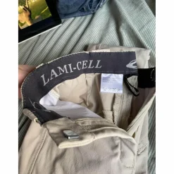 pantalon beige lamicell