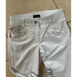 Pantalon blanc concours
