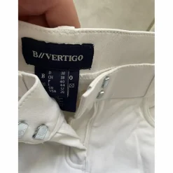 Pantalon blanc concours bvertigo taille 40 femme