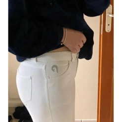 Pantalon blanc de concours performance