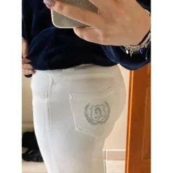 Pantalon blanc de concours performance