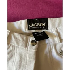Pantalon blanc de concours Jacson