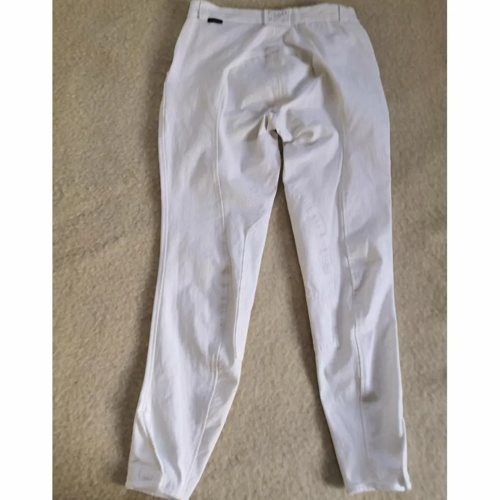 Pantalon blanc de concours femme