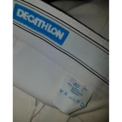 Pantalon blanc Decathlon