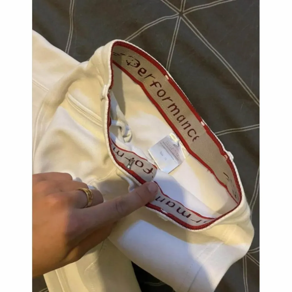 pantalon blanc enfants