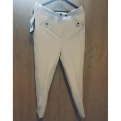 Pantalon blanc femme Nicolas Touzaint