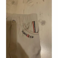 pantalon blanc flags&cup