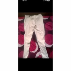 pantalon blanc fouganza