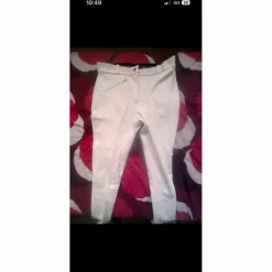 pantalon blanc fouganza