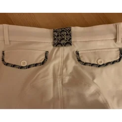 Pantalon blanc Harcour, taille 38