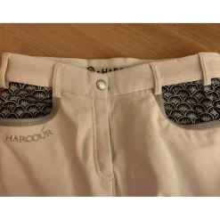 Pantalon blanc Harcour, taille 38
