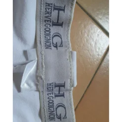 Pantalon blanc Hervé godignon