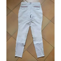 Pantalon blanc Hervé godignon